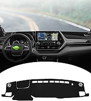 Vista 50 de FIILINES Cubierta de Tablero para Hyundai Sonata 2011-2014, Cubierta de Tablero Accesorios Sonata Cubierta de Tablero de Gamuza Alfombrilla Parasol