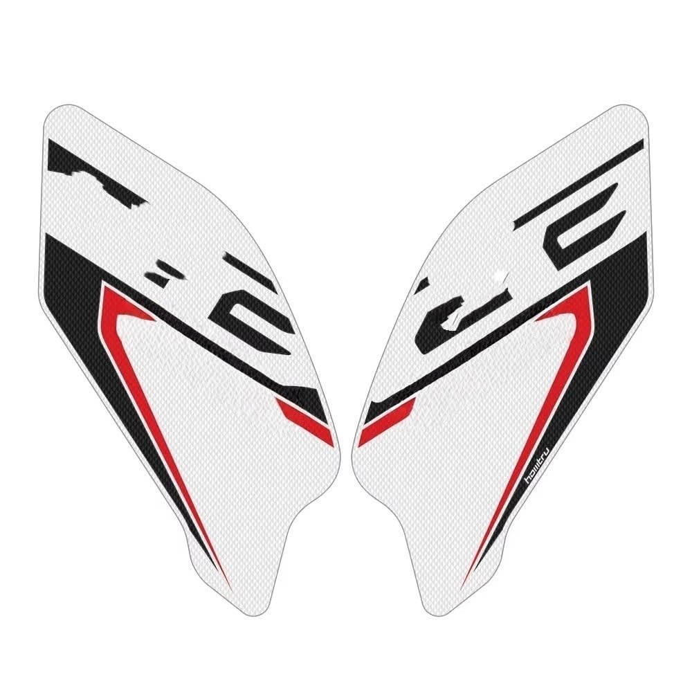 Motorcycle Accessorie Side Tank Pad Protection Traction Sticker for CB650R 2019-2022 Sticker Tank Pad(Color1)