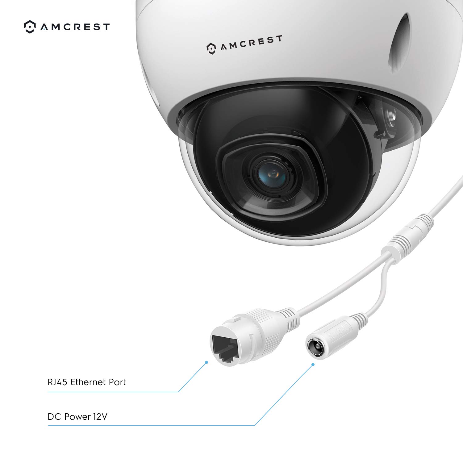 Amcrest Webcam Megapixeles Amcrest 5MP IP5M-B1186EW UltraHD Bullet