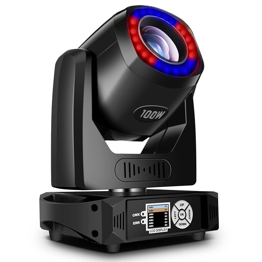 Amazon.co.jp : SHEHDS ムービングヘッドライト LED 100W 7