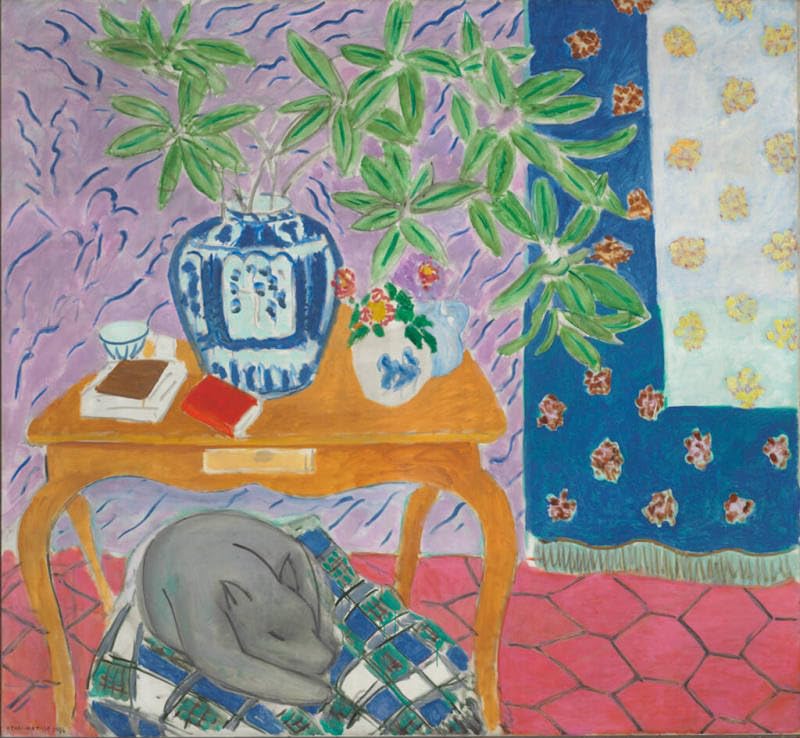 Kit de peinture 5D Henri Matisse chien broderie diamant 50x61 cm