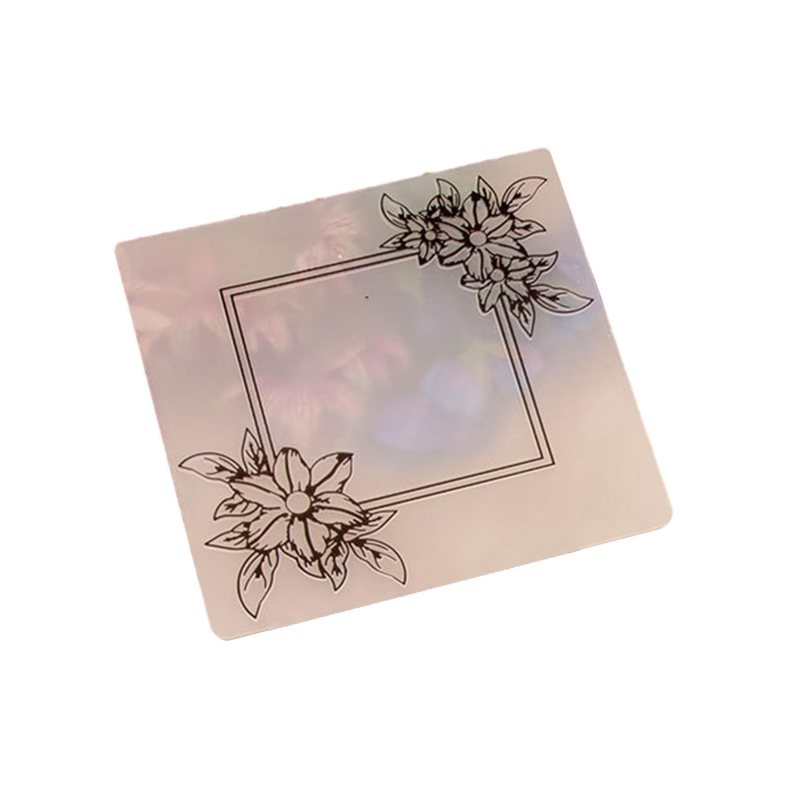 HDUBKHE Embossing Folder Background Flower Layering Stencil Scrapbooking Album Card Making Decor Template Painting Scrapbooking Stencil
