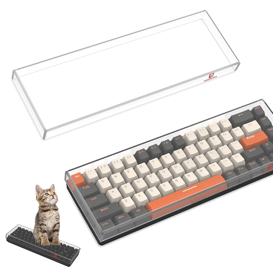 Amazon | MAMBASNAKE キーボードカバー 防塵効果 アクリル製 68