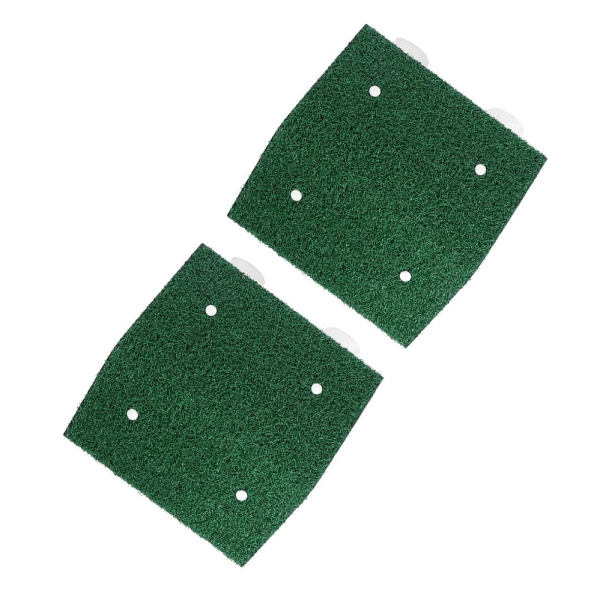 ULTECHNOVO Plataforma con Césped Artificial Realista para para Tortugas Acuáticas Rampa de PP, 2 Piezas para de Terrarios y Acuarios