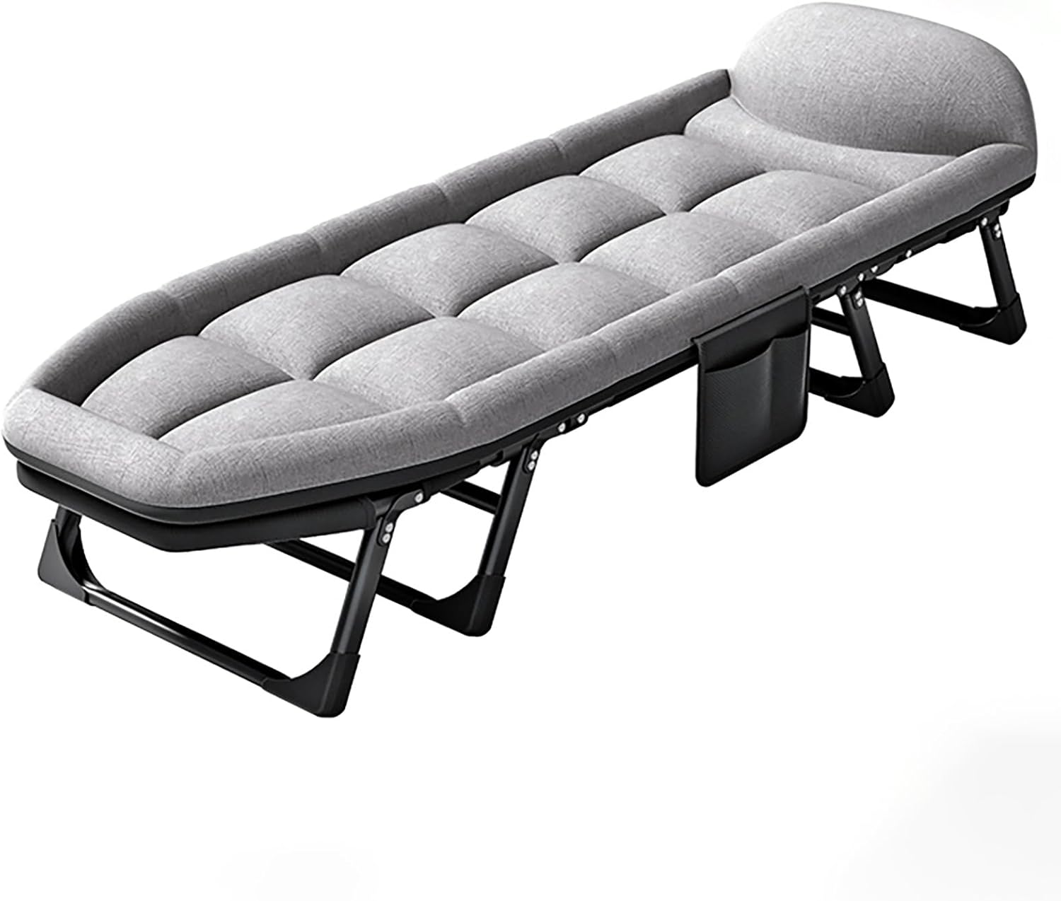 Portable Folding Bed Guest Bed With Memory Foam Mattress, Sofa Bed Single Bed Foldable Bed Camping Bed, Kids Sofa Bed Camp Beds For Adults, Chair Bed Steel Frame Load Bearing 200KG ( Size : 180x60x40c