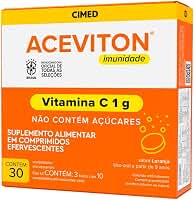 Aceviton Imunidade Vitamina C com 30 Comprimidos Efervescentes