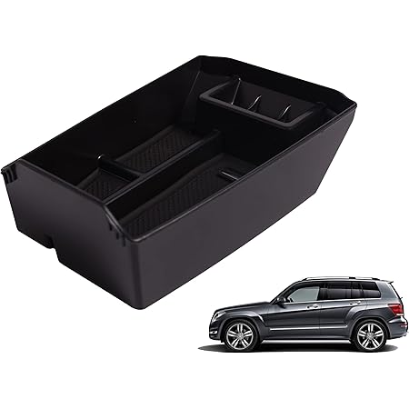 Aufbewahrungsbox Armlehne Für Peugeot 3008 2008-2016 - Schwarz