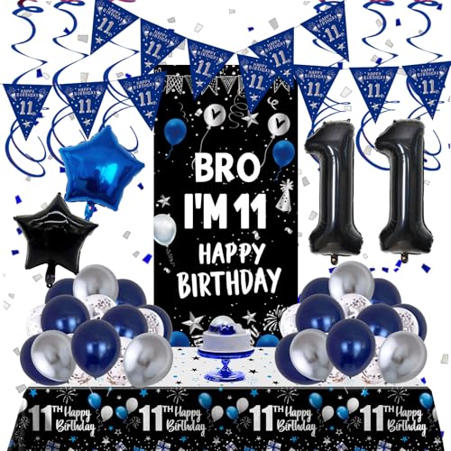 11th Birthday Decorations for Boys 11 Year Old Birthday Party Decorations