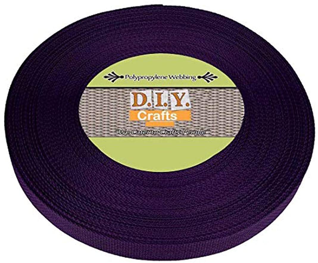 DIY CraftsDIY Crafts 1 inch in Width & 5 Yards in Length, Resistant Polypropylene Webbing, UV Resi(1 inch in Width & 5 Yards in Length, Resistant Polypropylene Webbing)