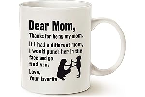 Dear Mom Mug: A Heartfelt Gift for Your Beloved Mother