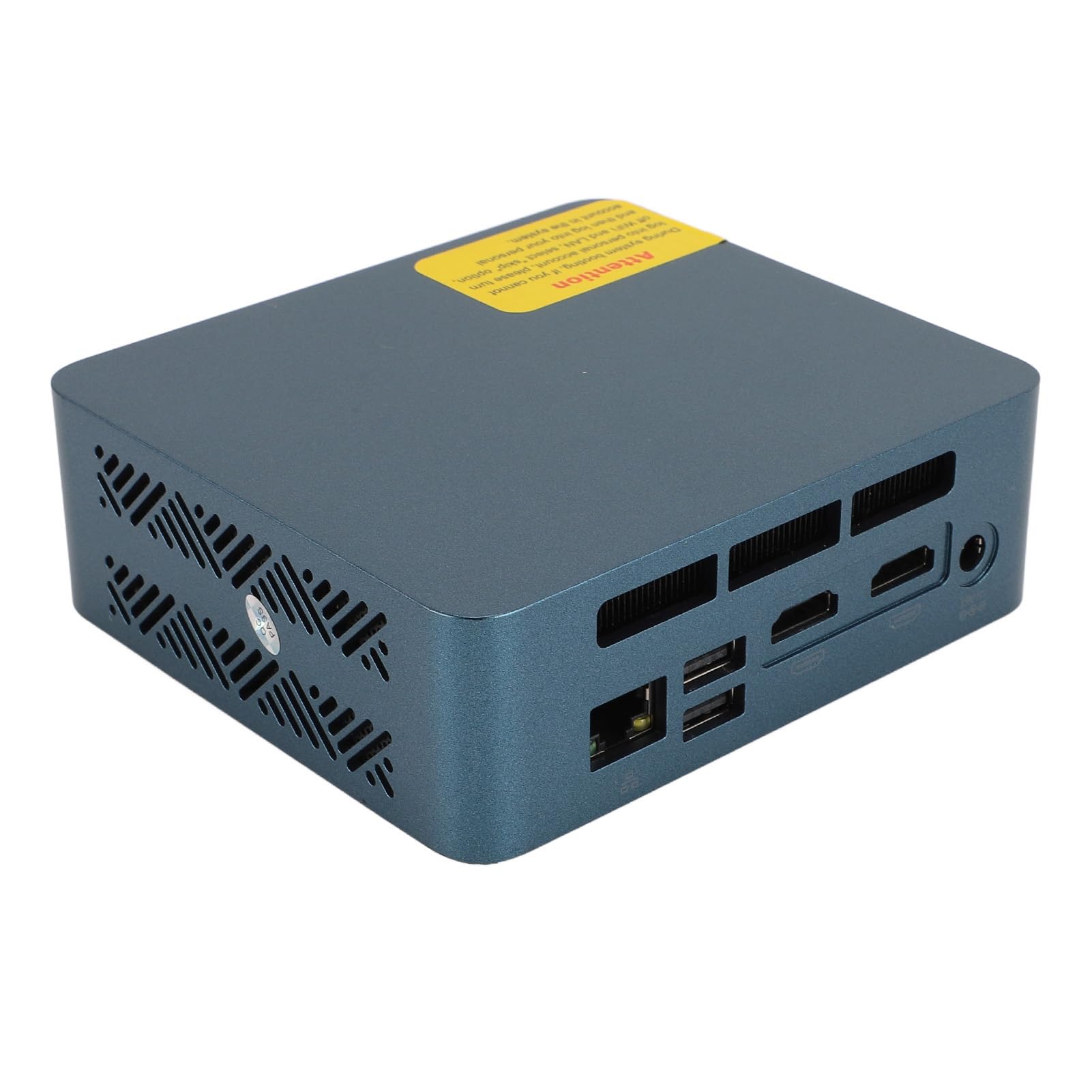 Kompaktowy Komputer Stacjonarny, I3 1215U, 8 GB DDR4, 2666 MHz Wi Fi 6E, BT 5.2, Typ C, Podwójny Wyświetlacz, 2 X USB3.2, dla (Wtyczka UE 8 GB + 512 GB)