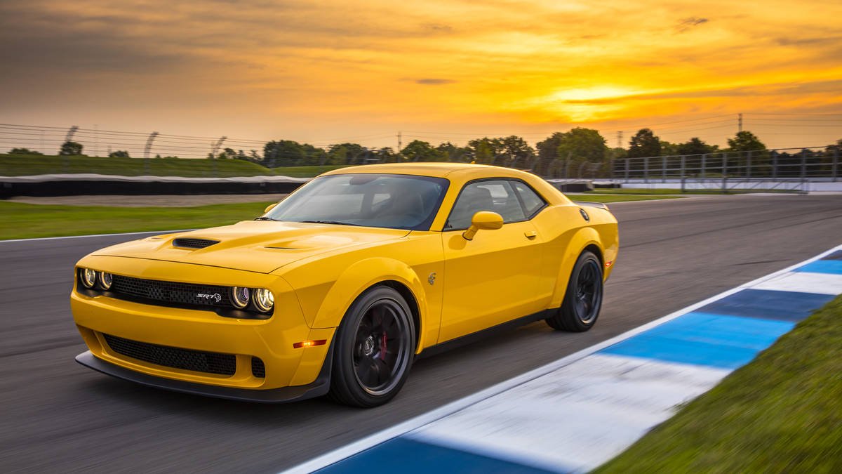 Buy Mopar DODGE CHALLENGER HELLCAT WIDEBODY Storm Proof Gray w/LOGO Car