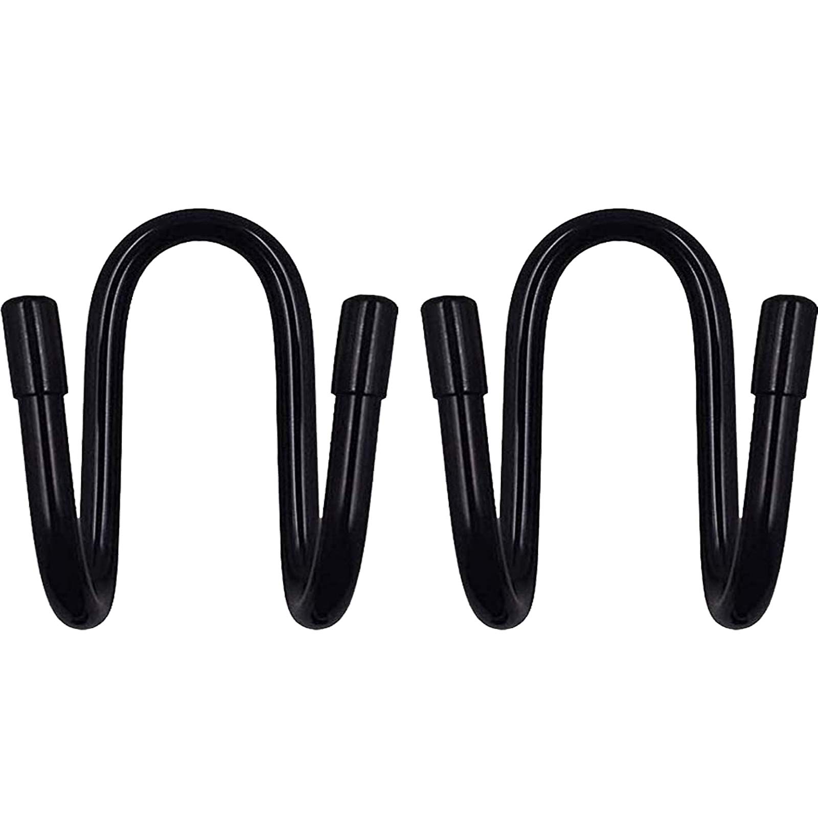 2 pack Flexible Fence Hooks Baseball/Softball Helmet Rack Holder for Tennis Bags,Water Bottle,Bat Bags with full catcher's gear,gloves,batting helmet,bats,and fielding masks - Great strong easy to use