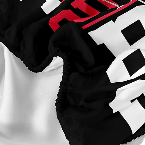 Miniatura 7 de Axolotl Juego de sábanas de balón de fútbol tamaño Queen, sábana bajera con temática deportiva, juego de ropa de cama deportiva para niños, sábanas