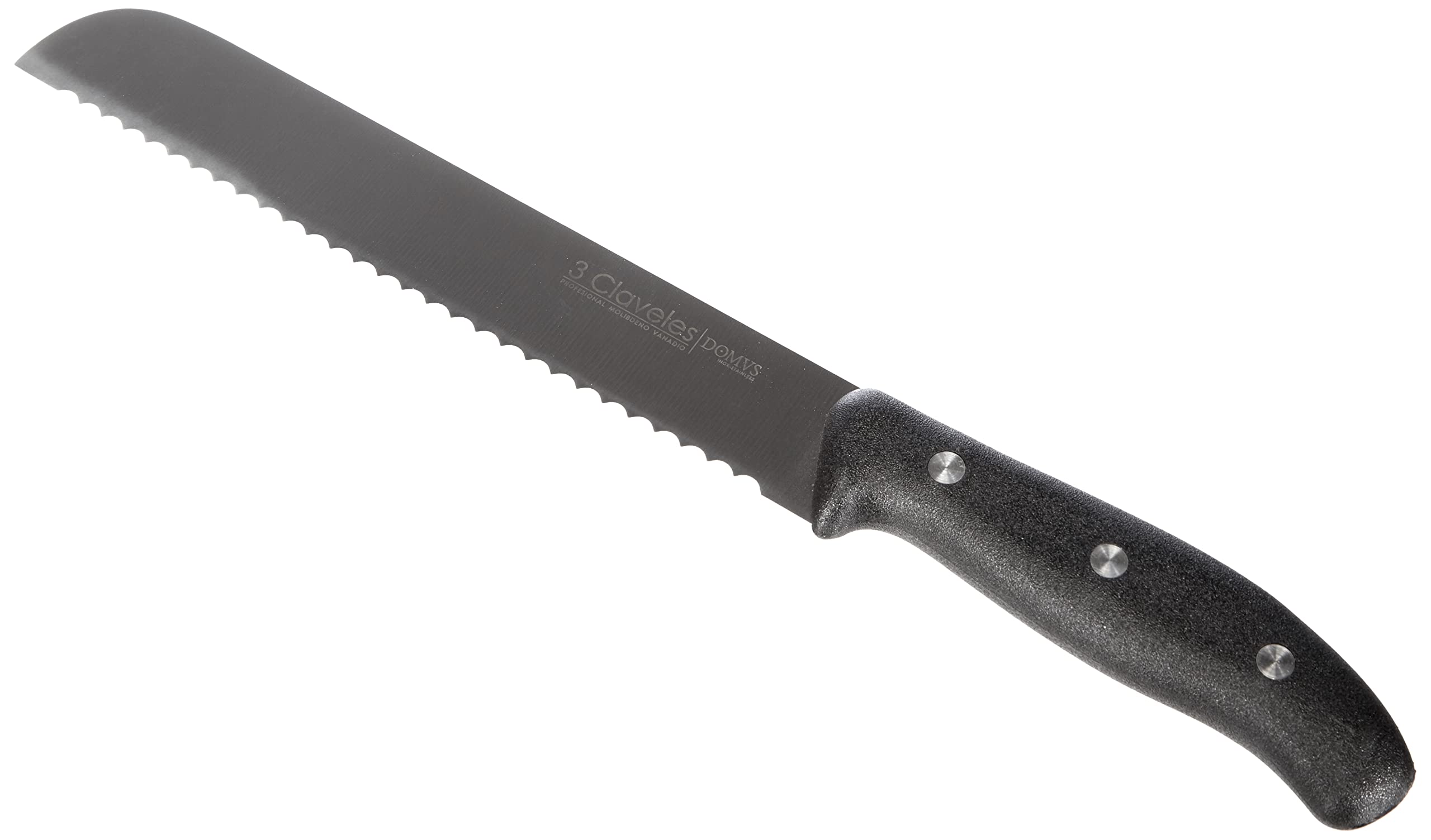 3 CLAVELES Coltello Da Cuoco Domvs 25 Cm: Lama In Acciaio, Multiuso Per Carne E Verdure. Professionale E Resistente! - 2