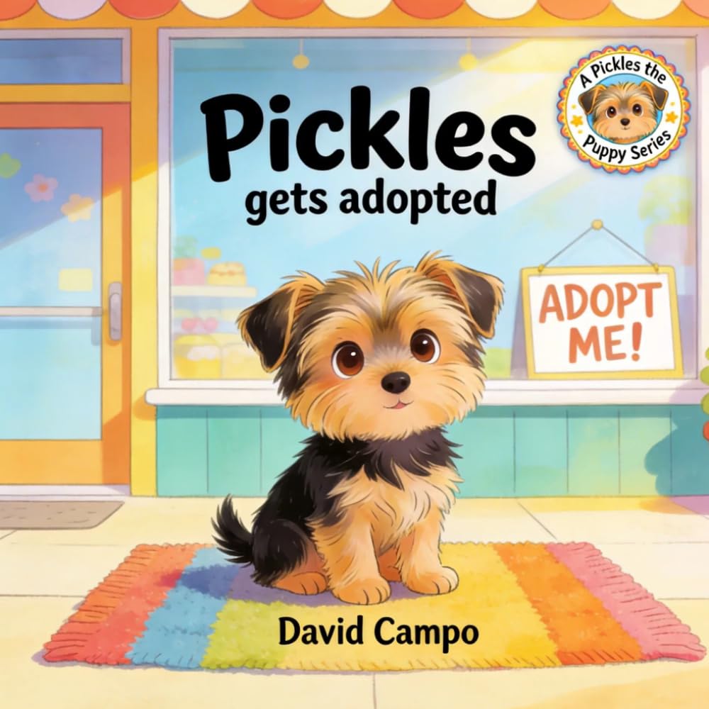 Pickles Gets Adopted: A Pickles The Puppy Adventure (Pickles the Puppy Series)