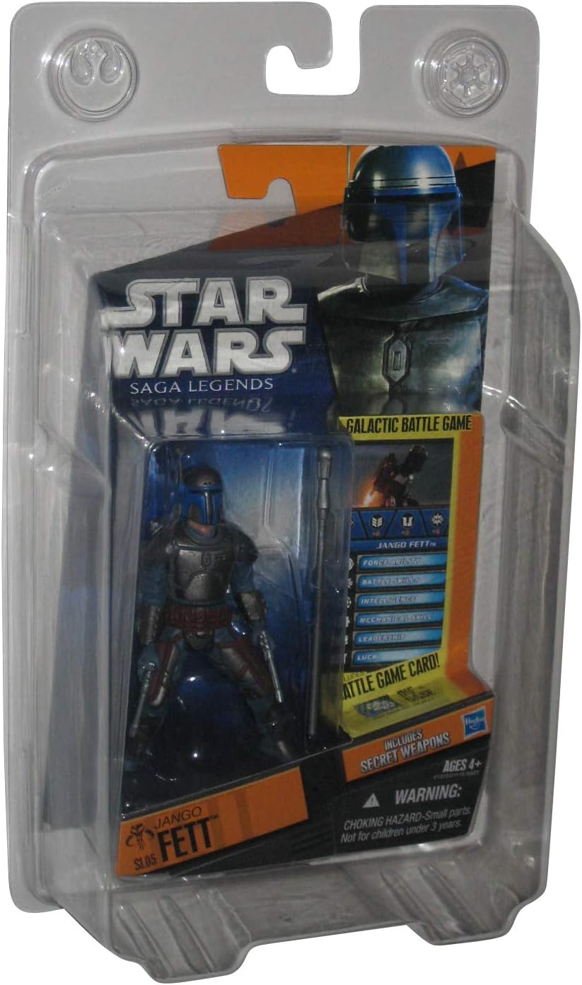 Star Wars Saga Legends 2010 Series Jango Fett #SL05 (With Full Armor)