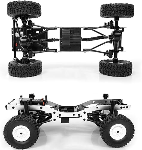 Miniatura 9 de RC Crawler WPL C24 RC Rock Crawler RC Truck 4x4 Off Road RTR, camión de control remoto a escala 116 todo terreno 2.4 Ghz con dirección proporcional
