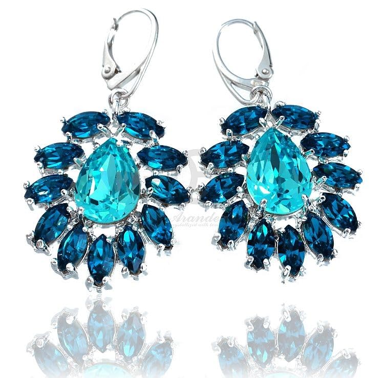 Boucles d'oreilles turquoise argent 925 anti-allergie pour sublimer les peaux sensibles