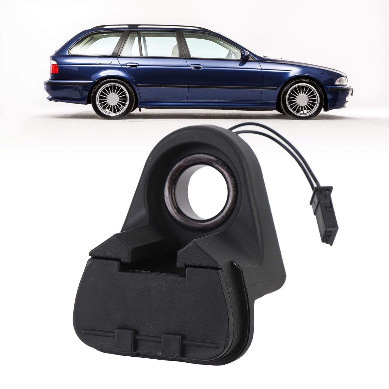 Pulsante chiave del braccio del tergicristallo posteriore con micro interruttore Controllo preciso Materiale ABS durevole per serie 5 E39 1997 al 2003