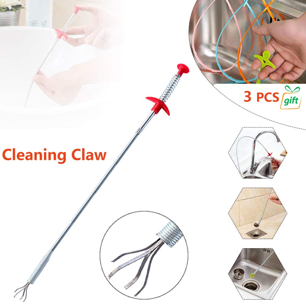 Buy Flexible Grabber Pickup Tool,Drain Snake Hair Drain Clog Remover