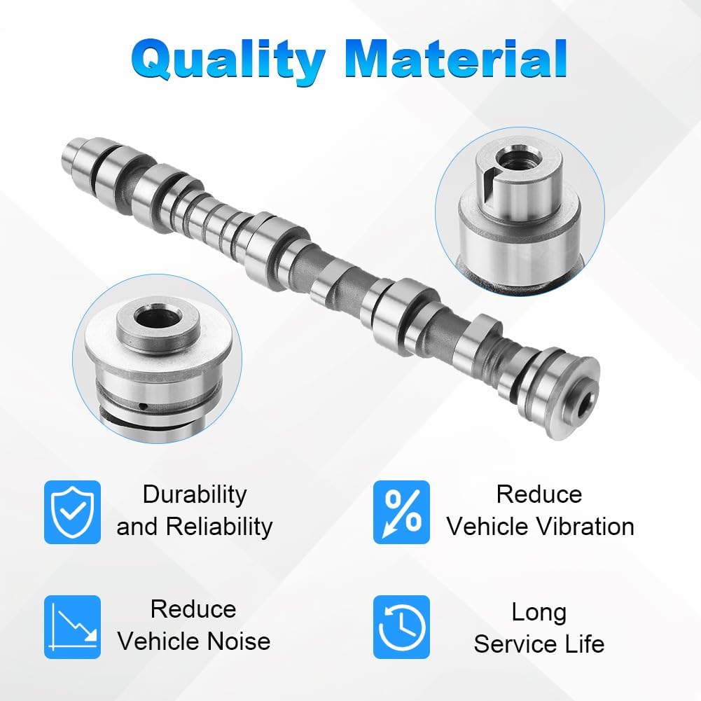 Engine Front Camshaft Compatible with Honda Odyssey 2008-2017 Honda Pilot 2009-2015 3.5L V6 Replacement for 14100-RGW-A01 14100-RGW-A02 14100-RGW-A10 14100-RGW-A11 Camshaft