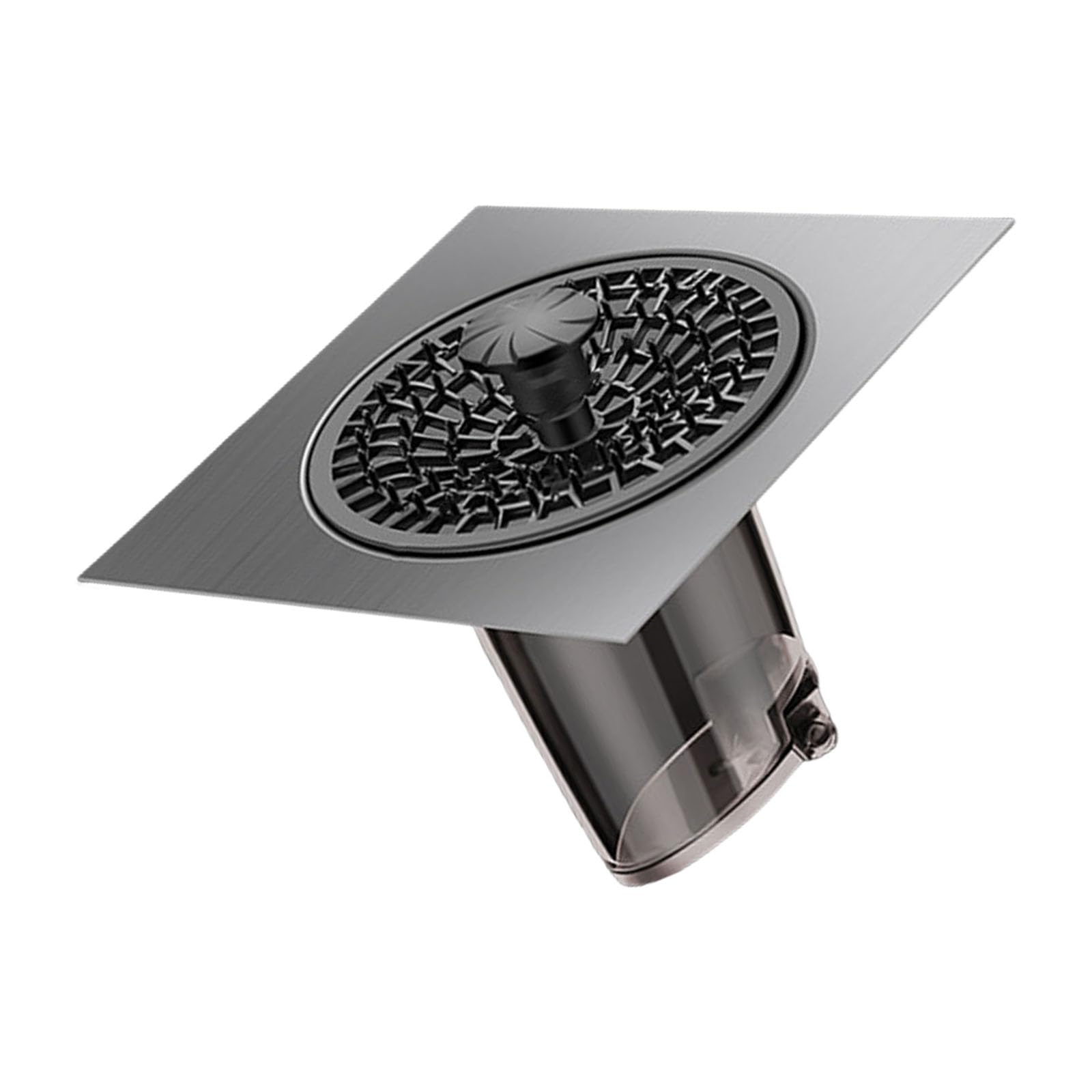 Jazuaiao 304 Black Against Backflow Drain Cover Abs Substance With Effluent Plan For Bathroom Kitchen Sink Comprehensive Bathtub Drain Cover