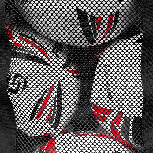 FORZA Premier Ball Carry Bag | Drawstring Football, Basketball, Netball & Volleyball Mesh Bag | 5 Colours - Heavy Duty Equipment Holdall | 12 Ball Capacity - New and Improved Design 2026 (Black) - Image 2