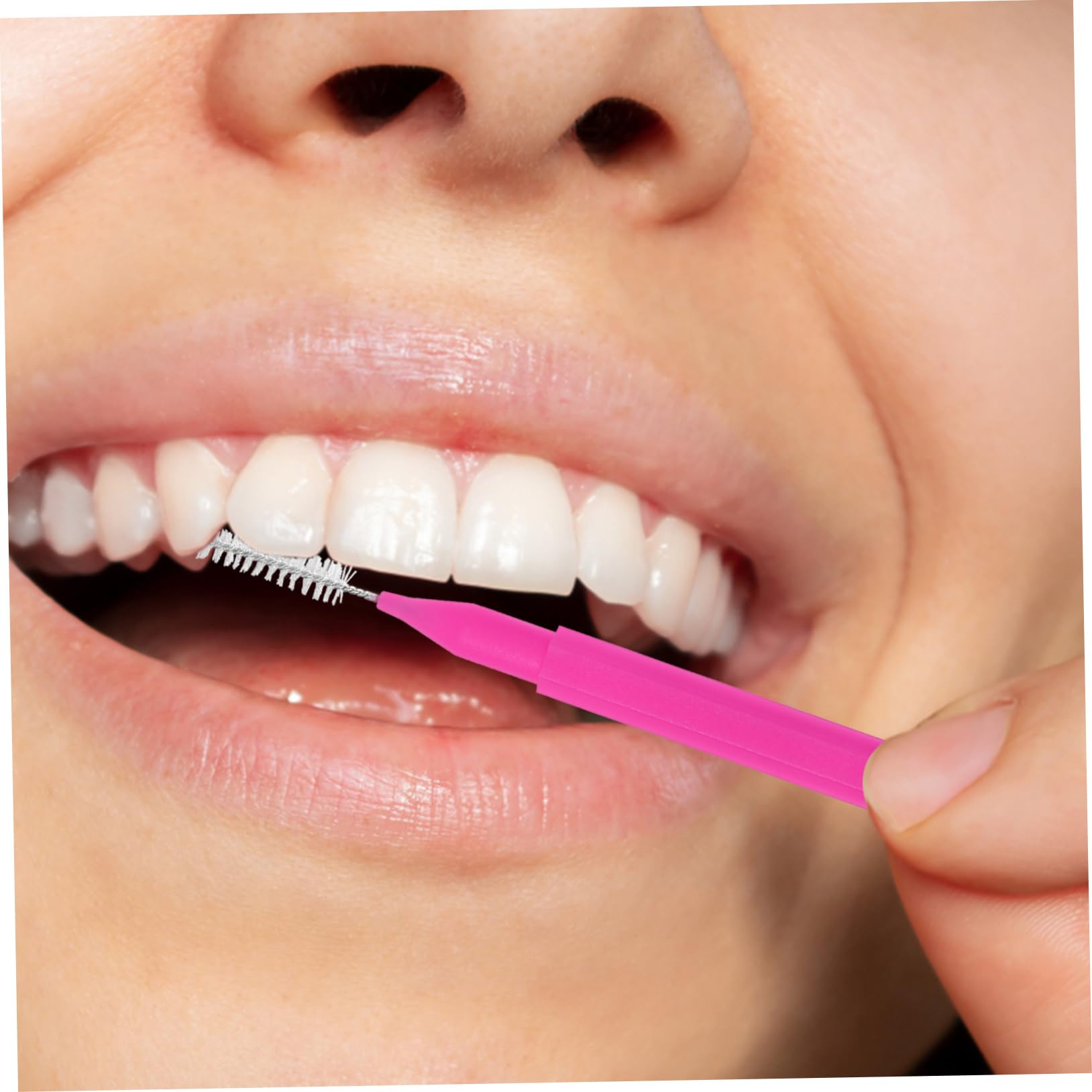 3 Set Spazzolini Interdentali Per Apparecchi Facili Trasportare Per Viaggi Tra Denti Per Orale 100 Pezzi*3