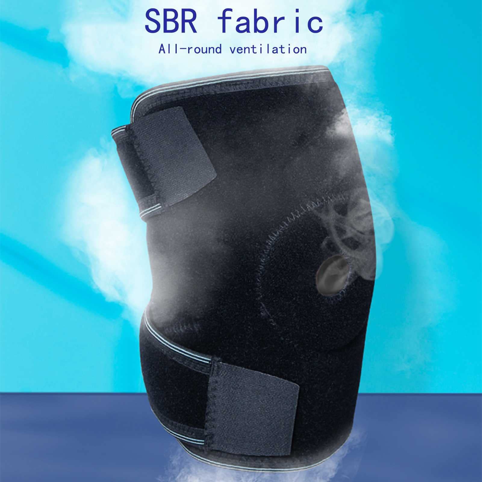 Stabilizator Kolana, Ochraniacz Stawu Kolanowego Na Uraz Łąkotki, Stały Stabilizator, Kompresyjny Stabilizator Kolana I Stabilizator Do Ćwiczeń Na Więzadła Poboczne Piszczelowe (L,Black-37 * 18CM