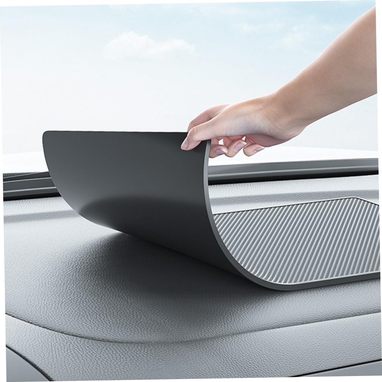 PRETYZOOM Car Anti-Skid Mat Sticky Dashboard Pad for Phone Car Dashboard Accessories Non Slip Pad