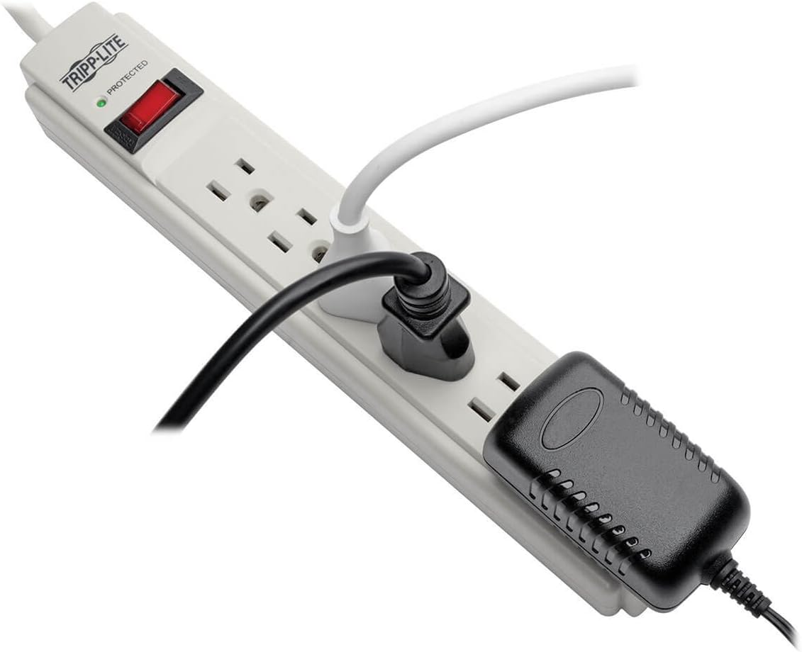 Tripp Lite TLP604 4Ft. 6-Outlet Surge Suppressor