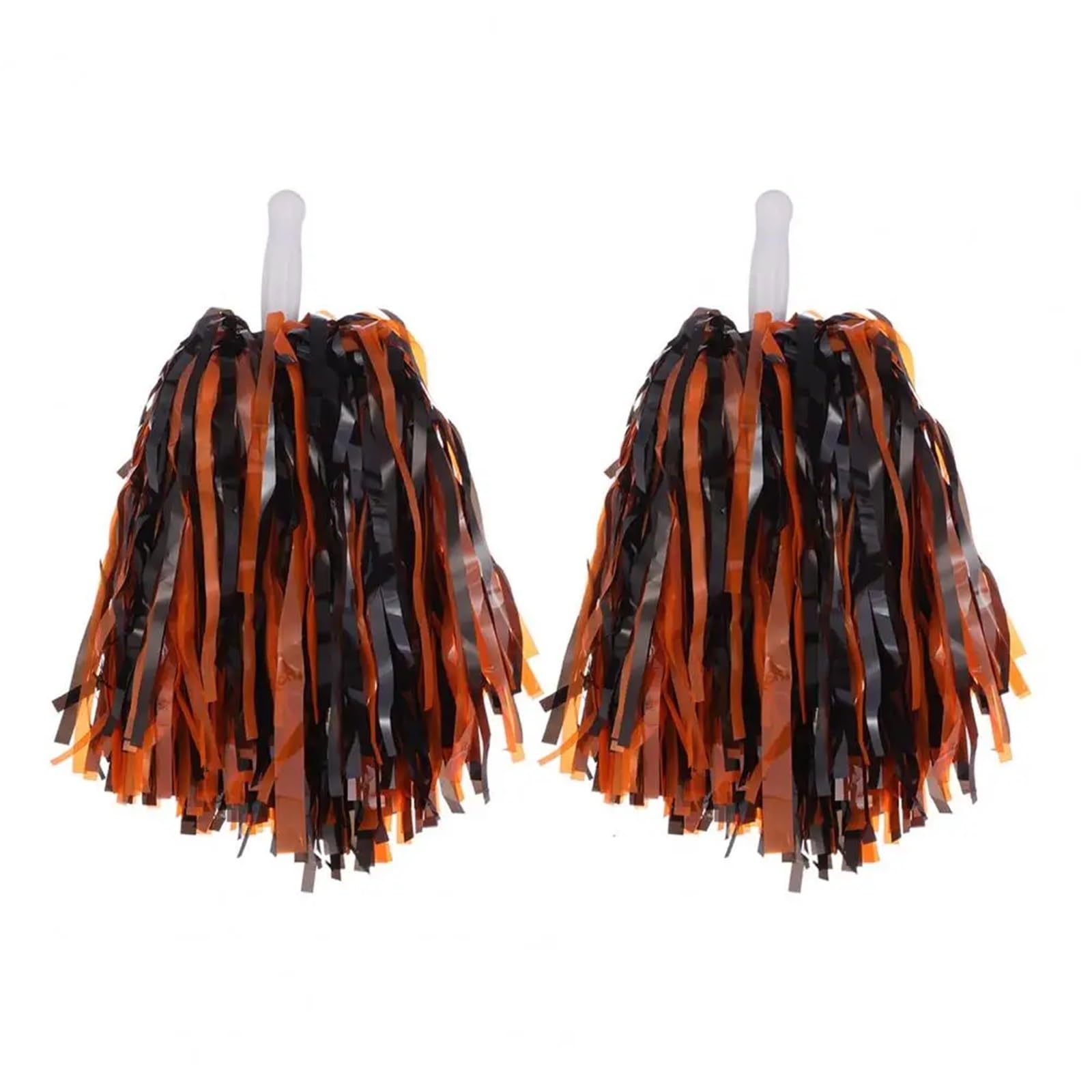 10Pairs Cheerleading Pom Poms Metallic Foil Cheerleader Hand Flowers for Sports Competitions Celebrations for Sports Cheer(Color6)