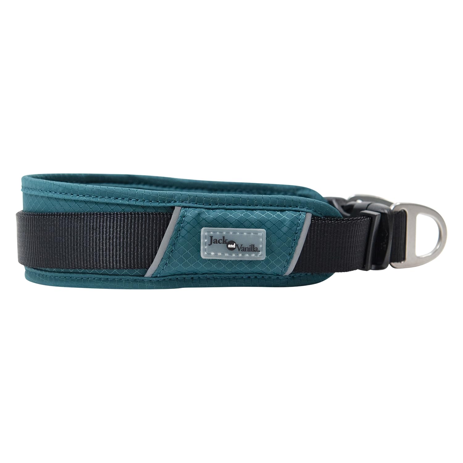 JACK AND VANILLA, Expedition Dog Collar, Blue, Size 25 mm x 65 cm