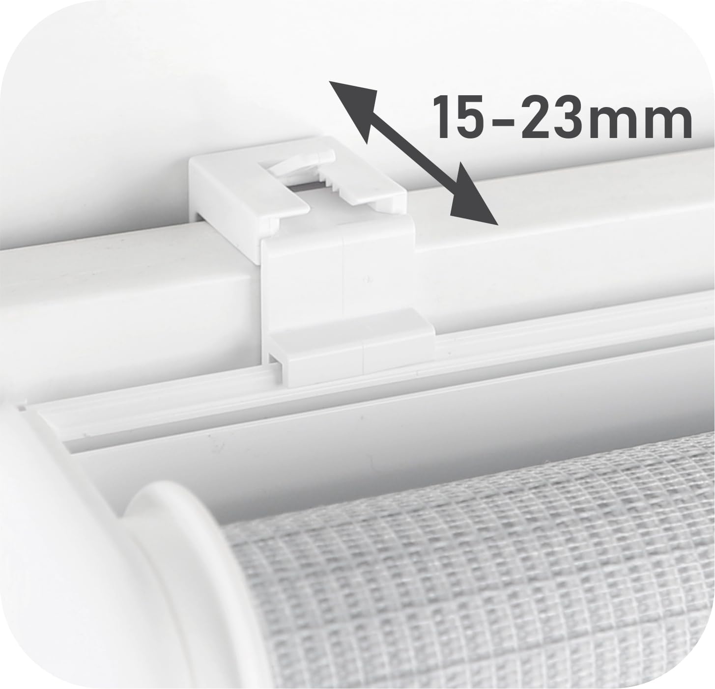 Doppelrollo Klemmfix ohne Bohren 90 x 150 cm, DuoRollo, Rollo für Fenster und Türen - Fensterrollo - Zebrarollo, Lichtdurchlässig & Verdunkelnd - Violett