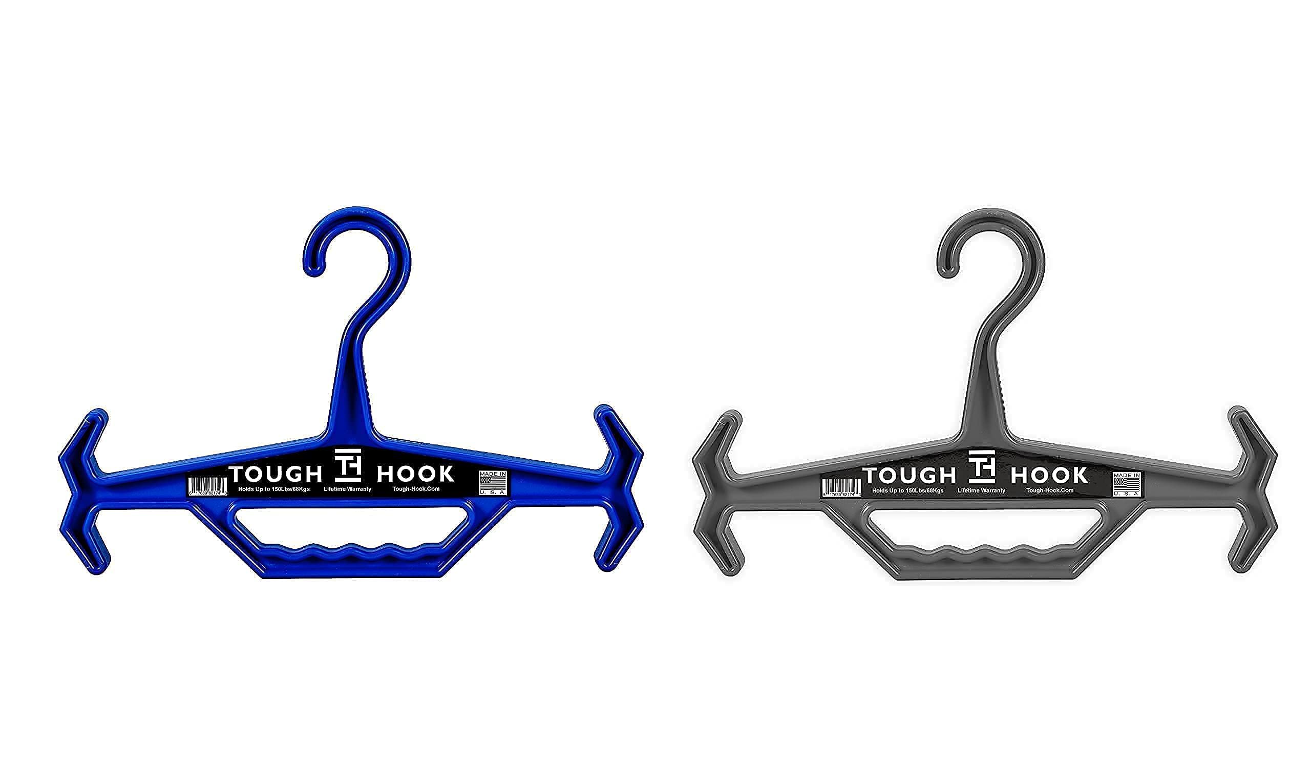 Amazon.com: Original Tough Hook Hangers GEN2 | Set of 2 Blue and