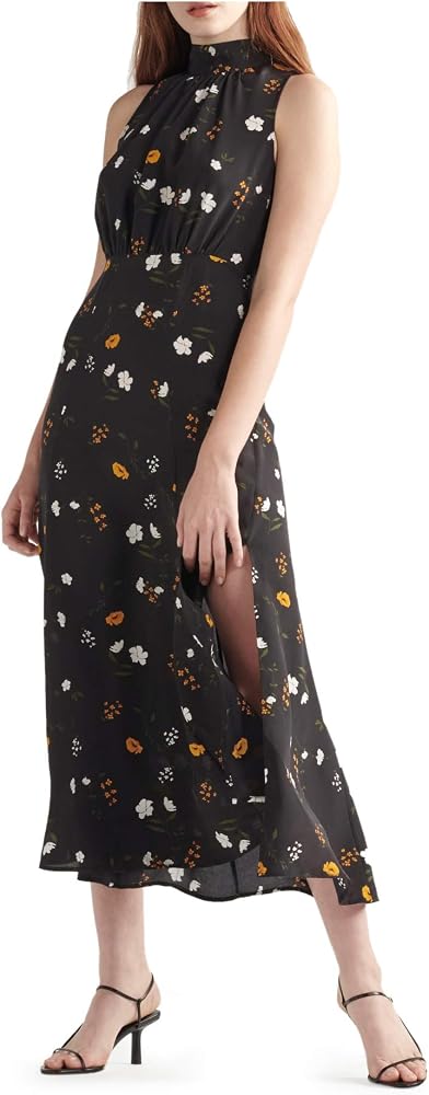 thakoon silk dress THAKOON, Silk Floral Maxi Dress Black Floral, 0 at Amazon Women's Clothing  store