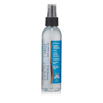 Ghost Mist Argan Oil Finishing Hairspray - Anti Frizz and Smoothing with Heat Protectant - Textute Styling Hair Gloss for Hairpiece and Wigs 6oz