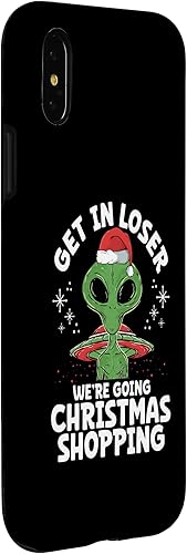 Miniatura 6 de iPhone 14 Pro Alien Fiesta de Navidad Extraterrestre Navidad UFO Santa Claus Case