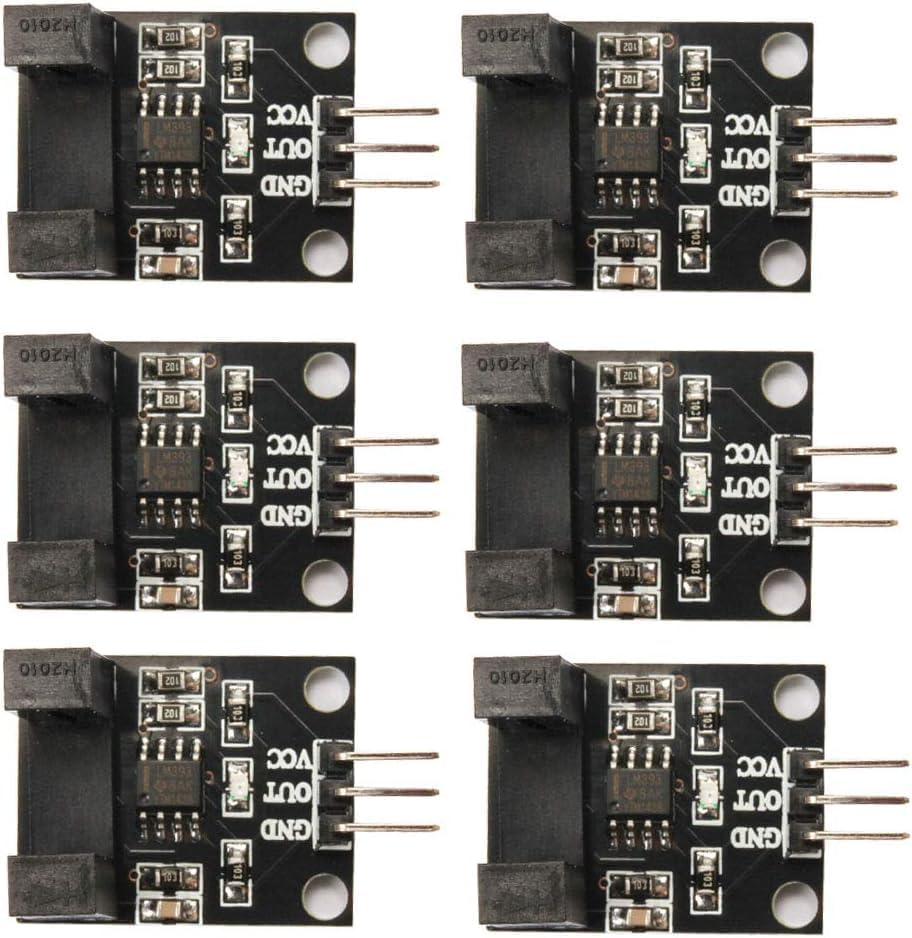 Photoelectric Count Slot Sensor Module Pack of 6-5mm Optical Sensor for ...