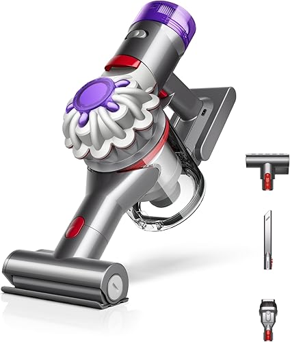 Dyson Aspiradora de mano para automóvil+barco, inalámbrica y ligera, limpia superficies duras y tapicería, 115AW, 2 modos de potencia, hasta 50