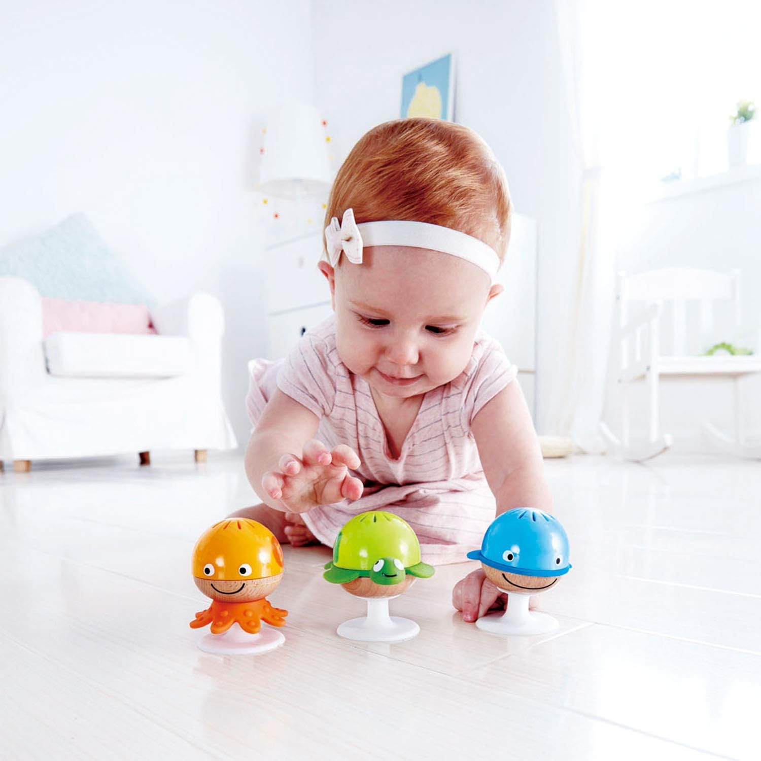 Hape Hap-E0330 Sea Animals Rattle