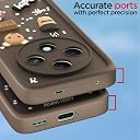 Pikkme Back Cover for Oppo F27 5G | Cute Fun Cartoon 3D Bear Silicone Full Body Protection Bumper Cover (Brown) gallery image