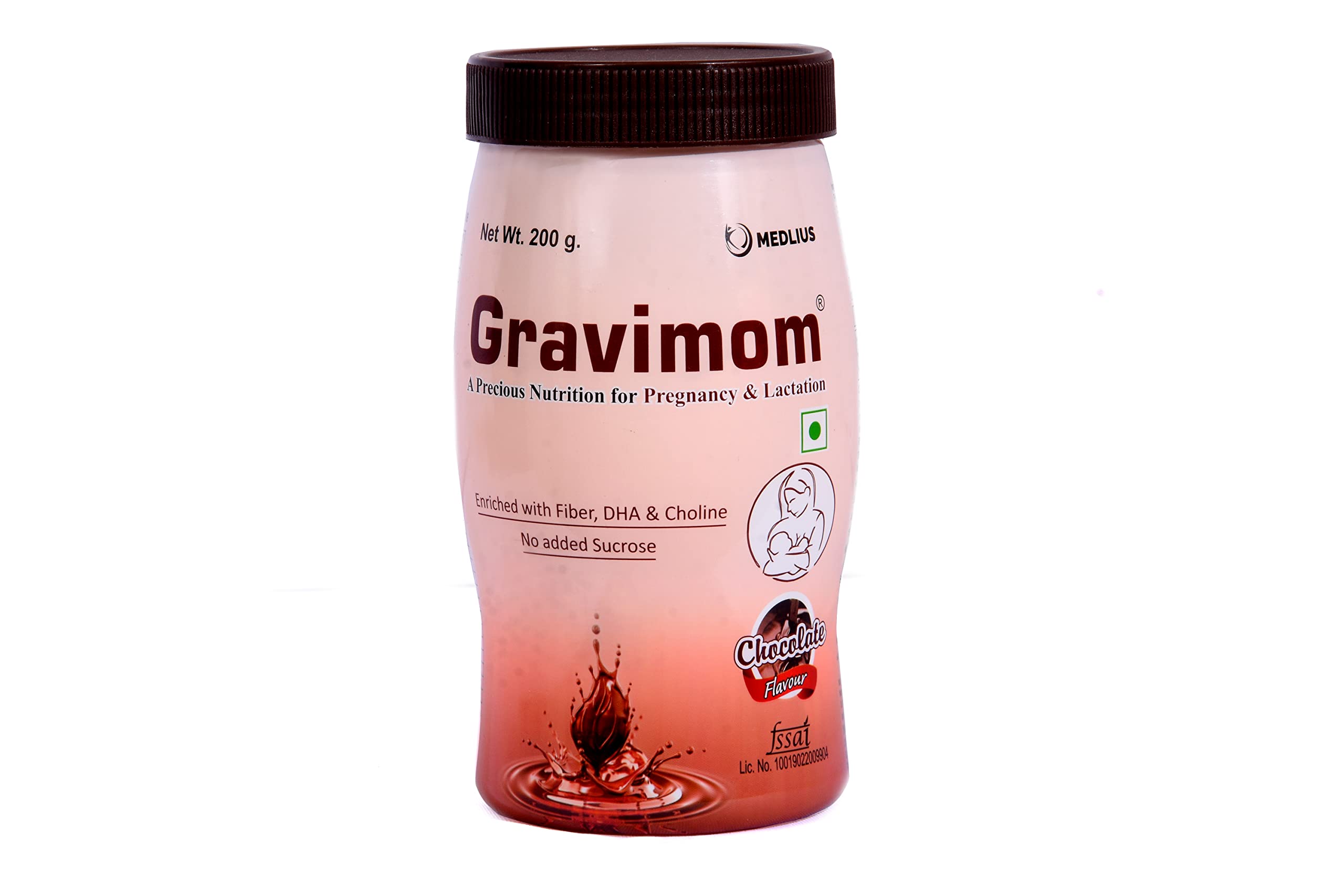 GRAVIMOM PROTEIN POWDER Multivitamin & Minerals with DHA for Pregnancy, Lactation, Whey Protein, Choline & No Added Sugar, Pack of 200gm (CHOCOLATE FLAVOR) (B0C6XCBZCC) Amazon Price History, Amazon Price Tracker