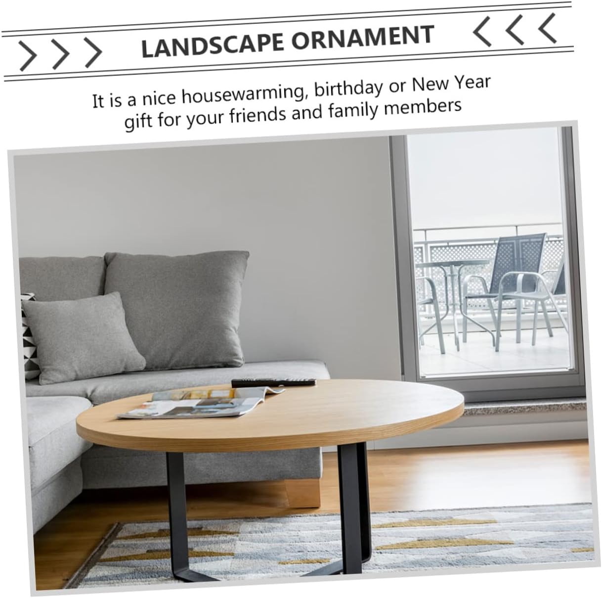 ABOOFAN Running Water Tabletop Decor Desktop Water Fountain Ornament Feature Indoor