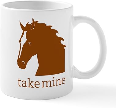 CafePress Take Mine Mug 11 oz 325 ml Ceramic Coffee Mug