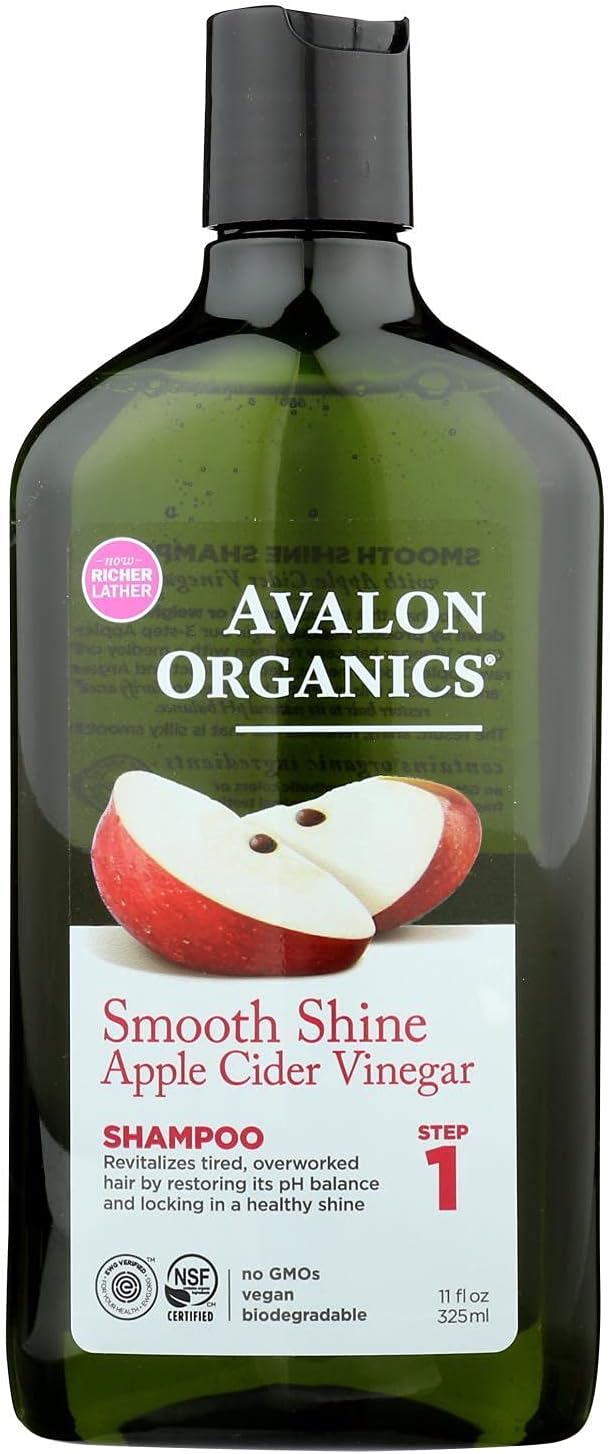 Shampoo Apple Cider Vinegar, 11 Fl Oz