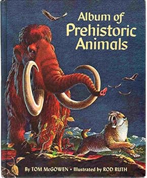 Hardcover Album of Prehistoric Animals Book