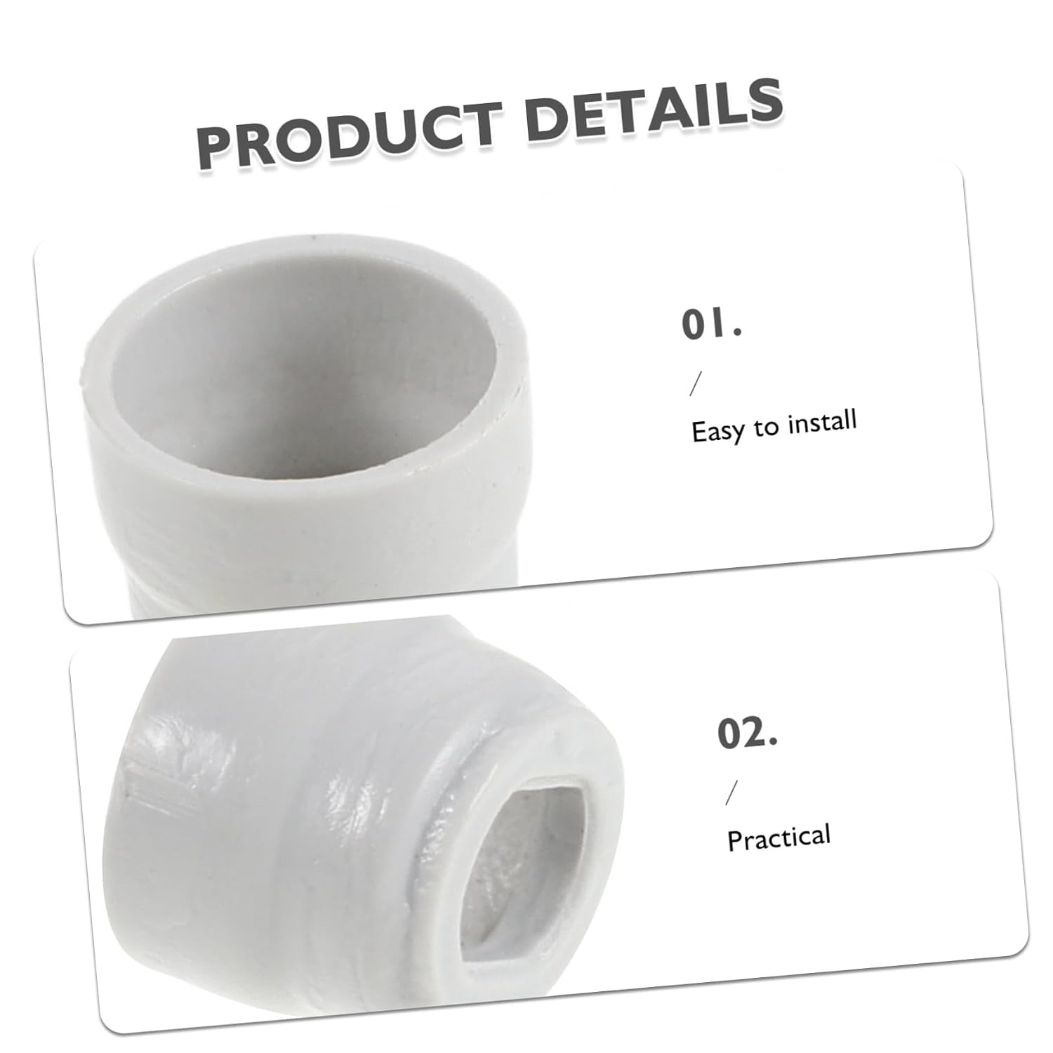 GANAZONO 4pcs Waterproof Silicone Seal Caps for Hx6/ Electric Toothbrush Heads, Leakproof Replacement Gaskets for Toothbrush Maintenance and Repair