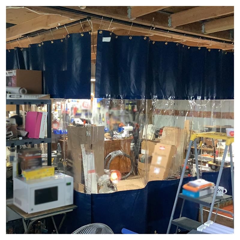 Rideau extérieur transparent imperméable pour protéger votre véranda du vent - 5